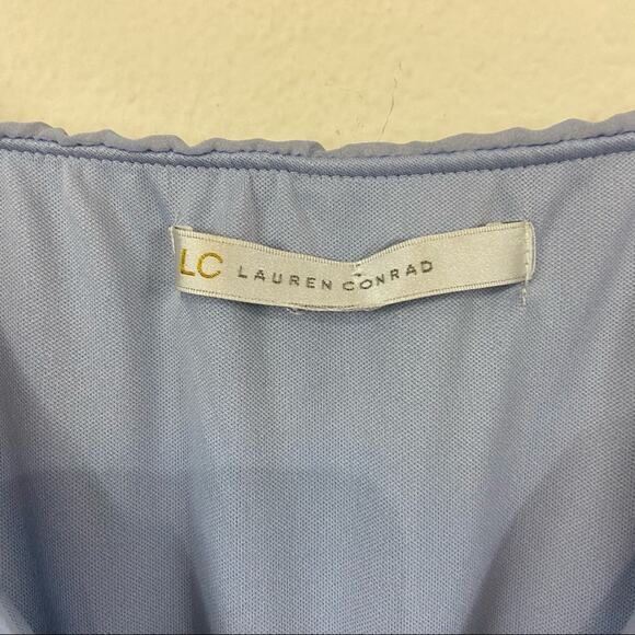 Lc Lauren Conrad | Ombré Chiffon Maxi Dress Sz XL - Picture 4 of 4